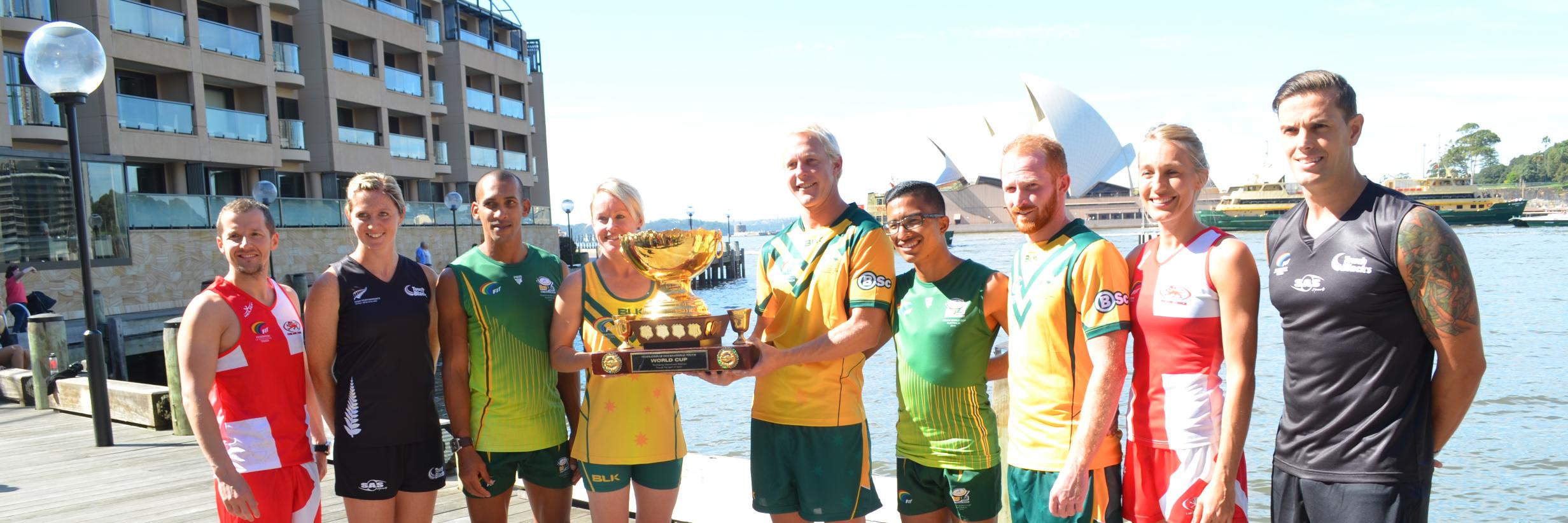 Touch World Cup 2015 banner