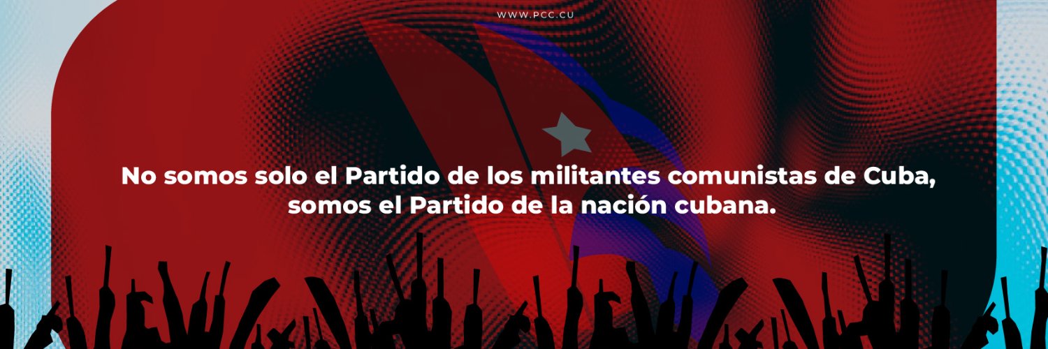 Partido Comunista de Cuba banner