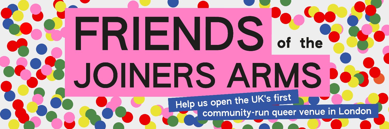 Friends of the Joiners Arms banner