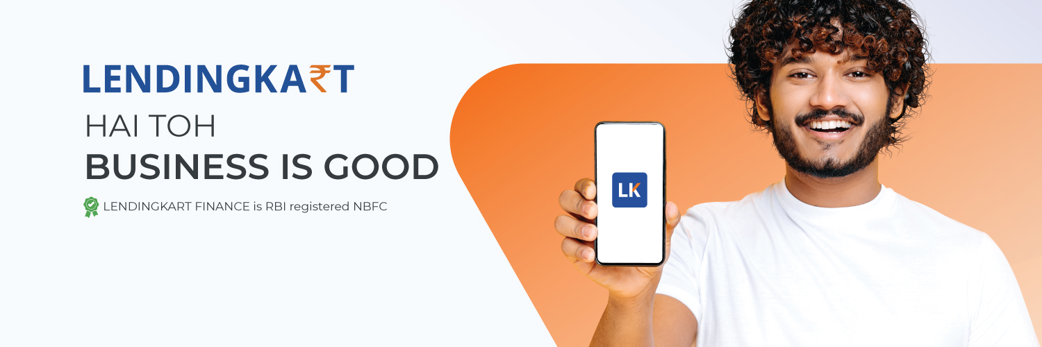 Lendingkart's profile banner image