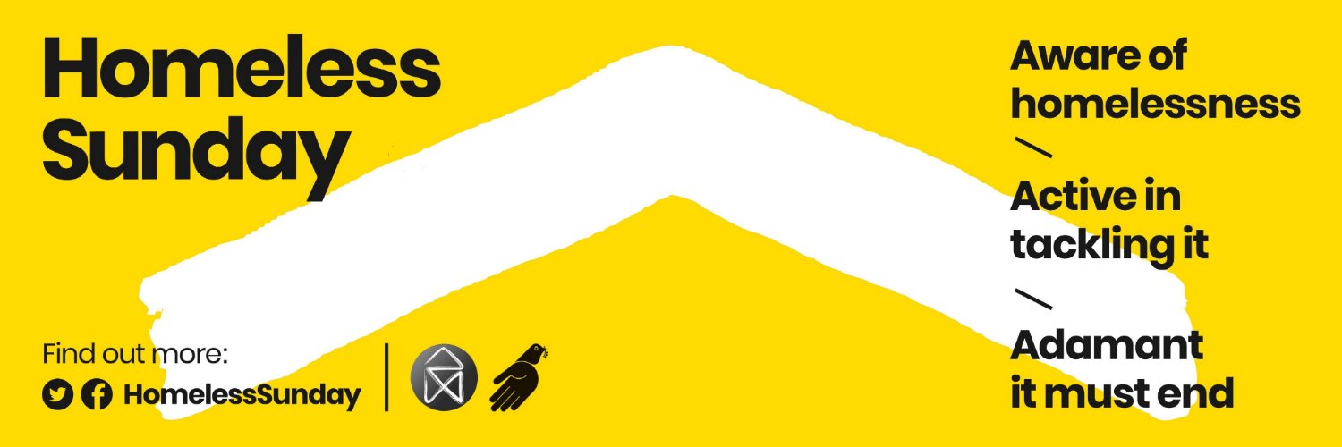 Homeless Sunday banner