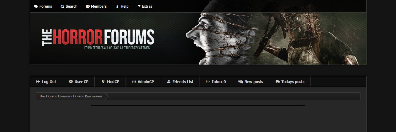 HorrorForums's profile banner image