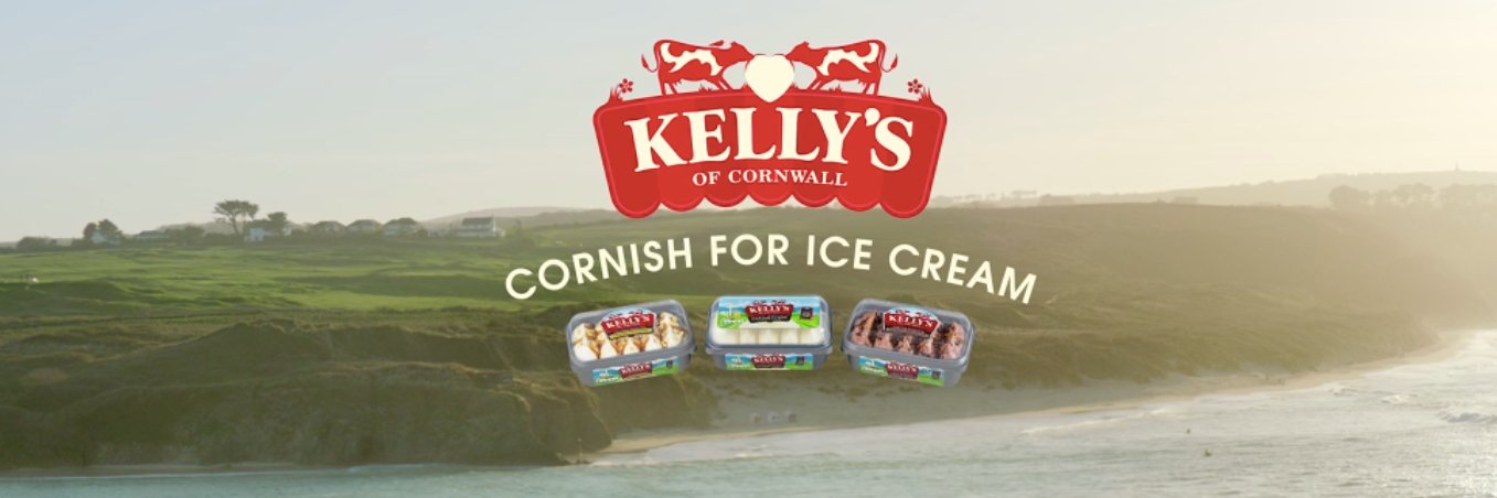 Kelly's Ice Cream banner