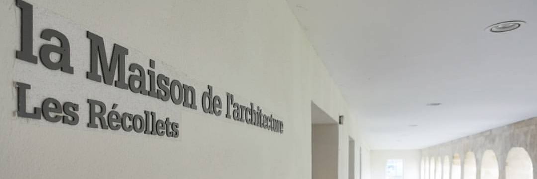 Maison de l'architecture IDF banner