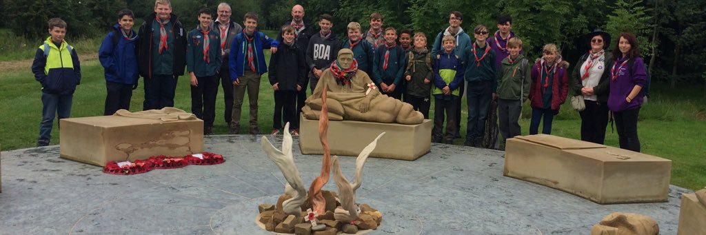 2nd Stratton (St Philips) Scouts banner