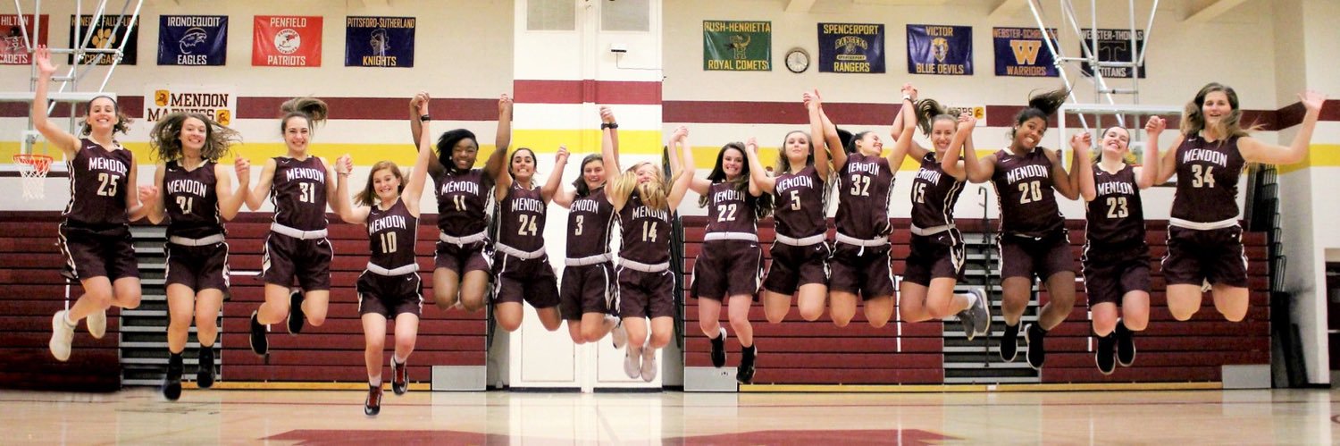 Mendon Girls Varsity Basketball banner