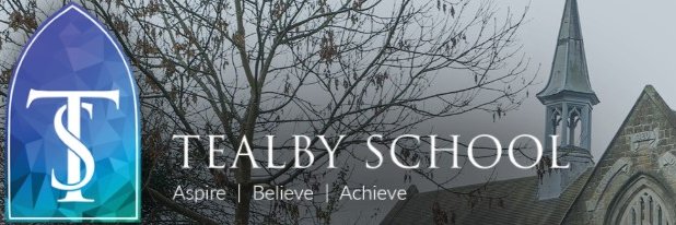 Tealby School banner
