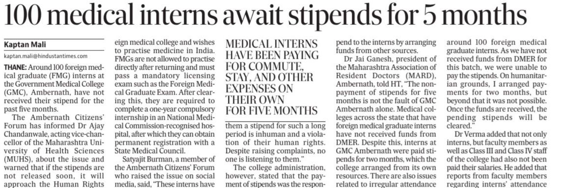 Ambernath Citizen's Forum (ACF) banner