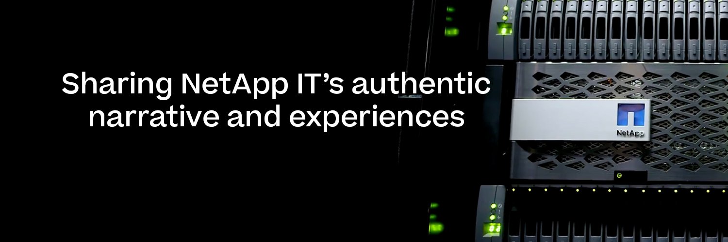 NetApp IT banner