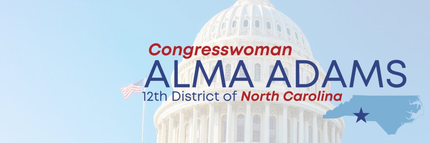 Rep. Alma S. Adams, Ph.D.'s banner