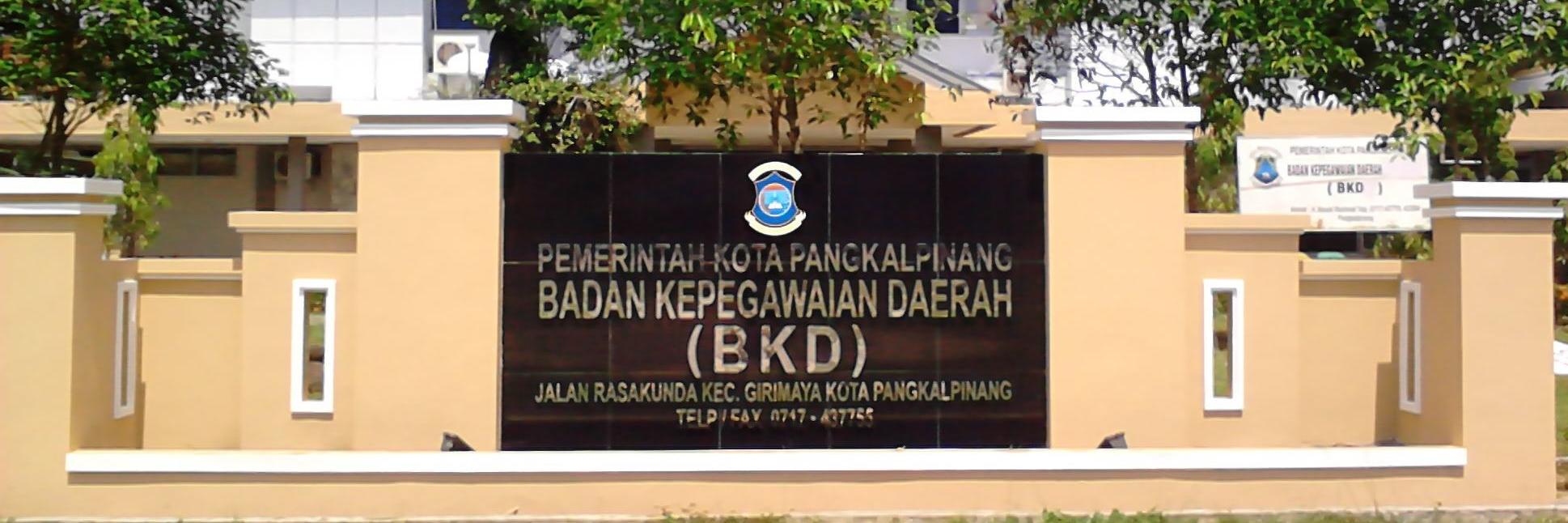 BKD Kota Pkpinang I banner