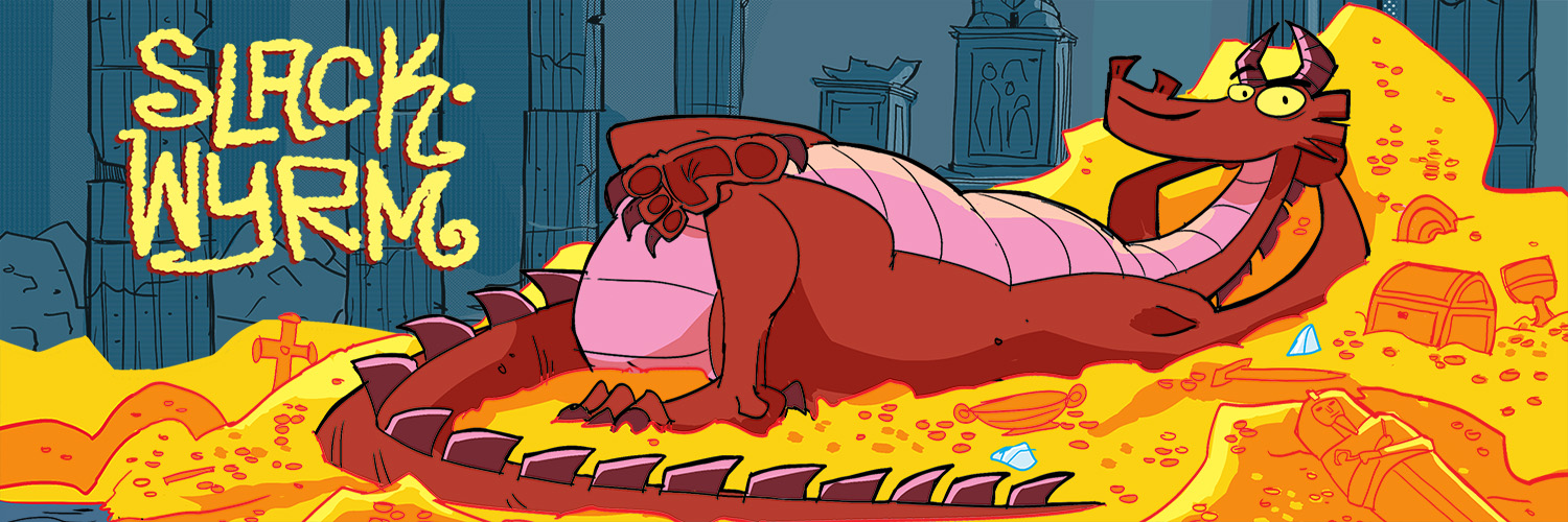 Josh Wright & Slack Wyrm Comics banner