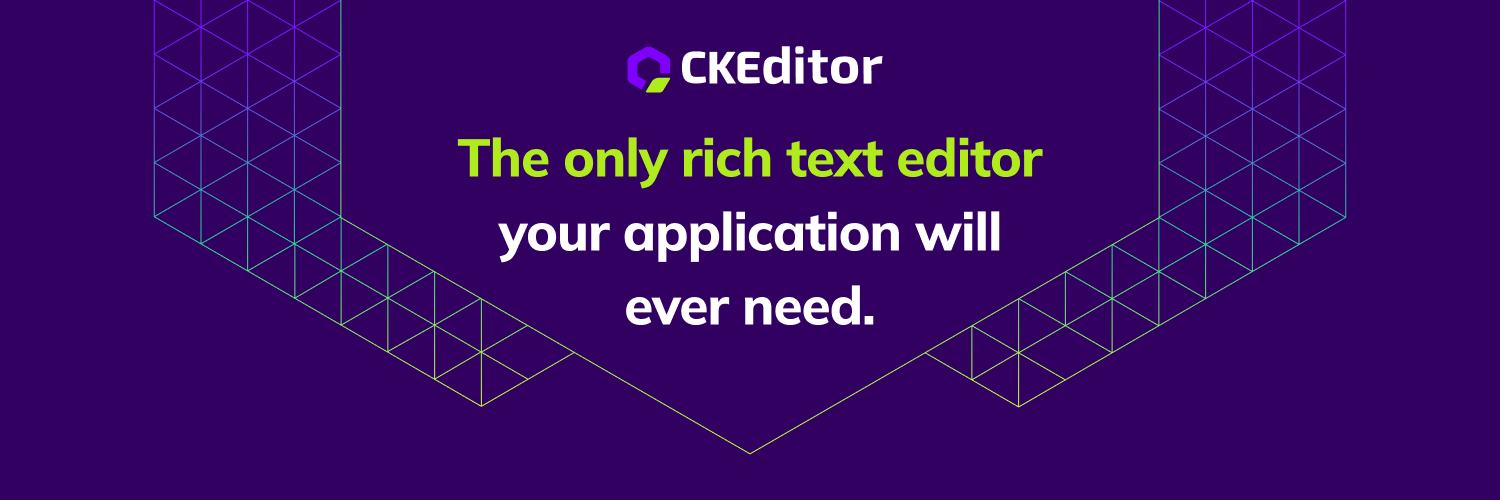 CKEditor banner