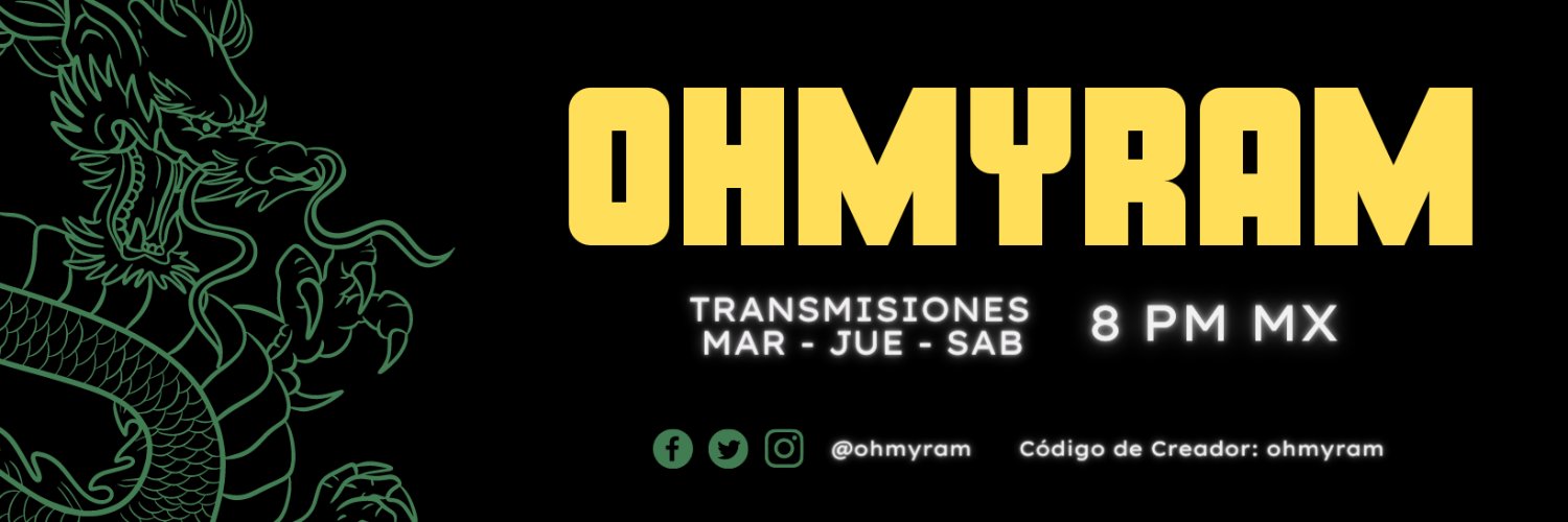 ohmyram's profile banner image