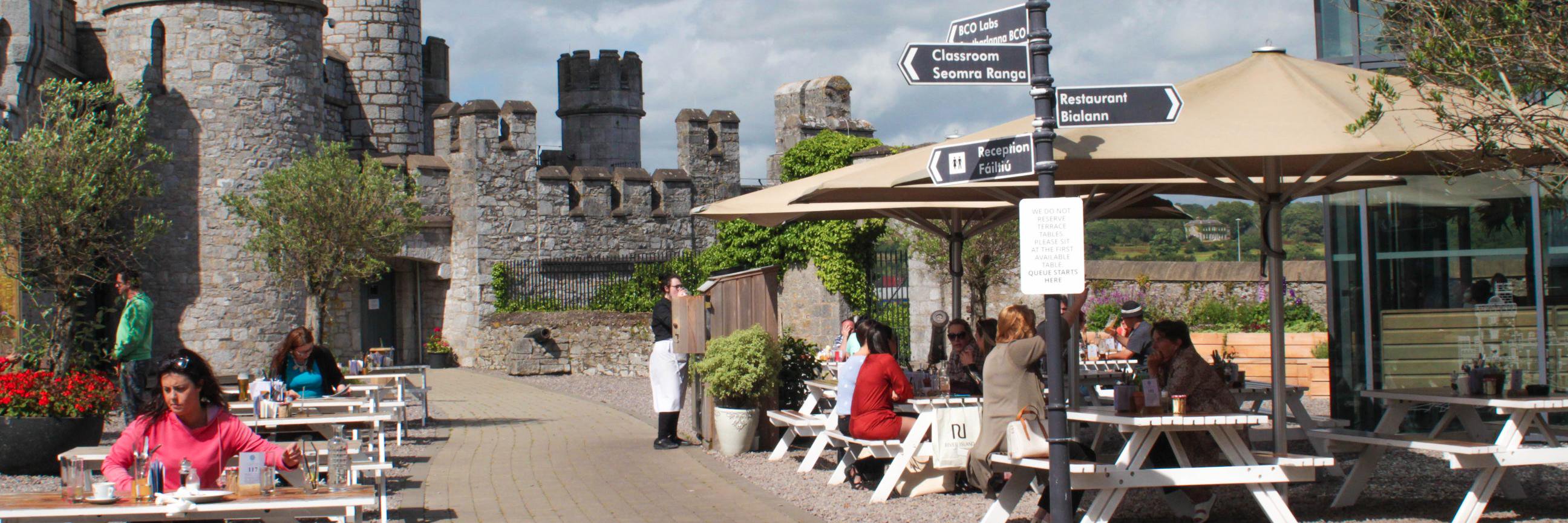 The Castle Restaurant banner