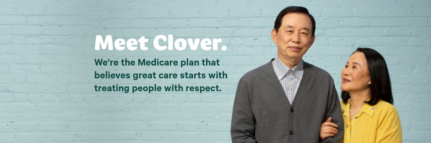 Clover Health's banner