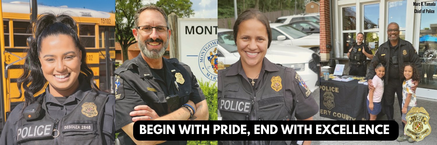 Montgomery County Department of Police's banner