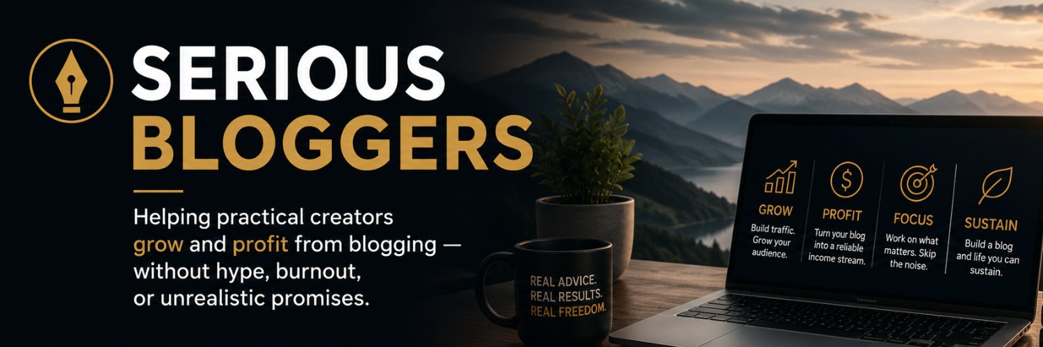 Serious Bloggers banner