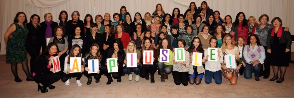 Mai più sole banner