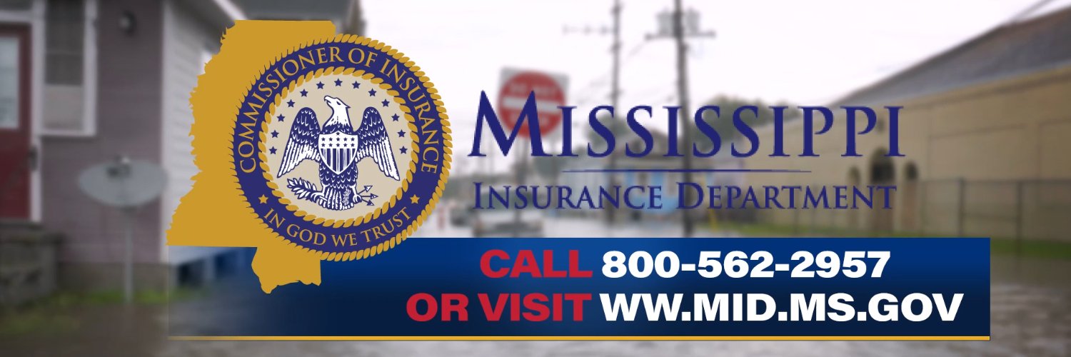MS Insurance Dept. banner