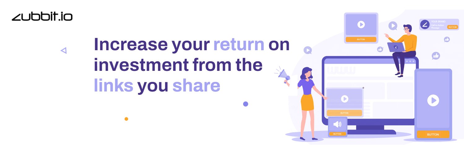 zubbit.io | The Ultimate Custom URL Link Shortener banner
