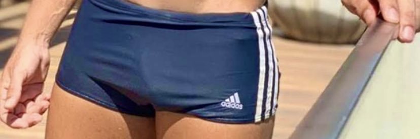 Fã de homens de sunga banner