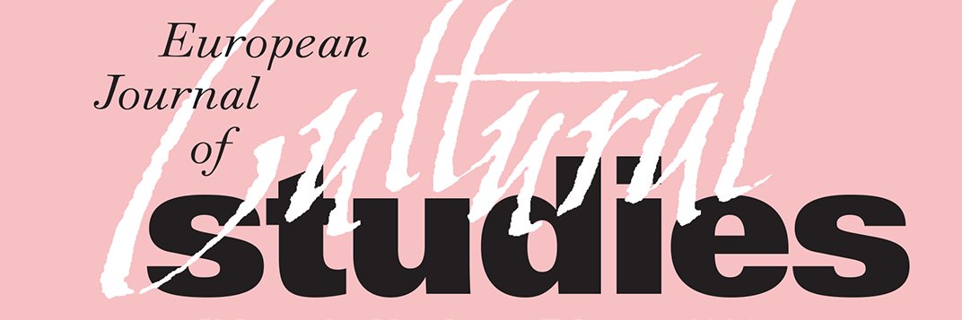 European Journal of Cultural Studies (EJCS)'s banner