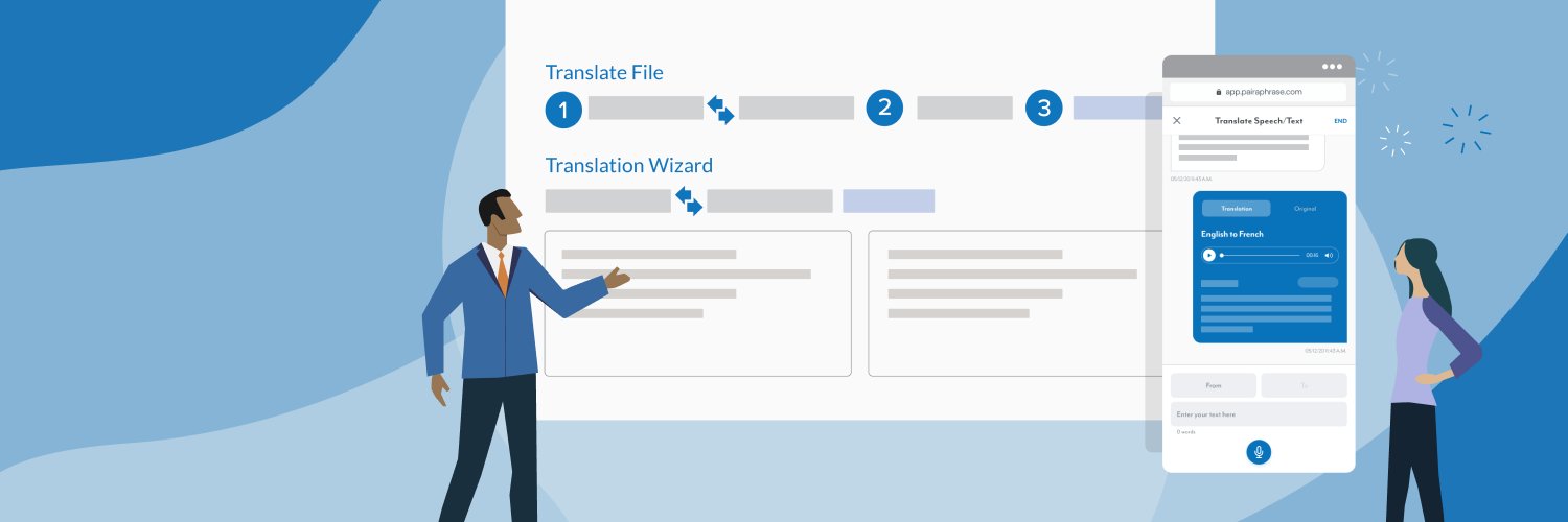 Pairaphrase AI-Powered Translation banner