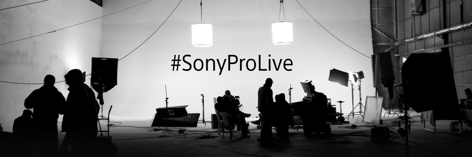 Sony Pro Live banner