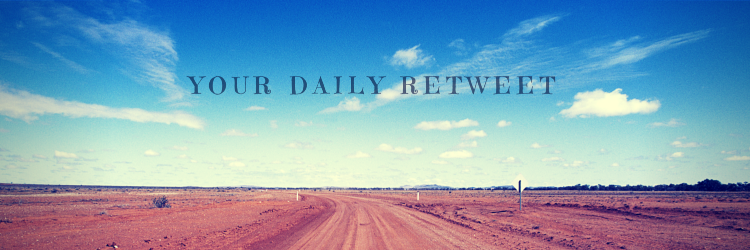 Your daily Retweet banner