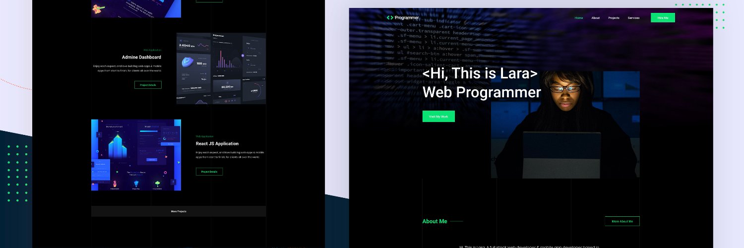 codetheme's profile banner image