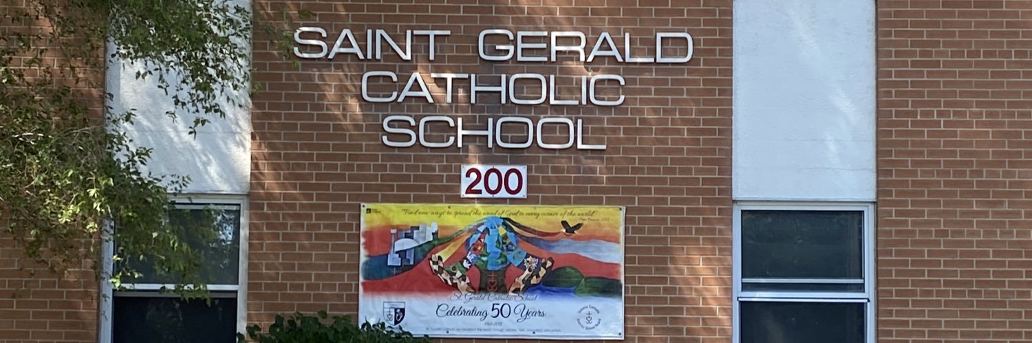 St. Gerald Parent Council banner