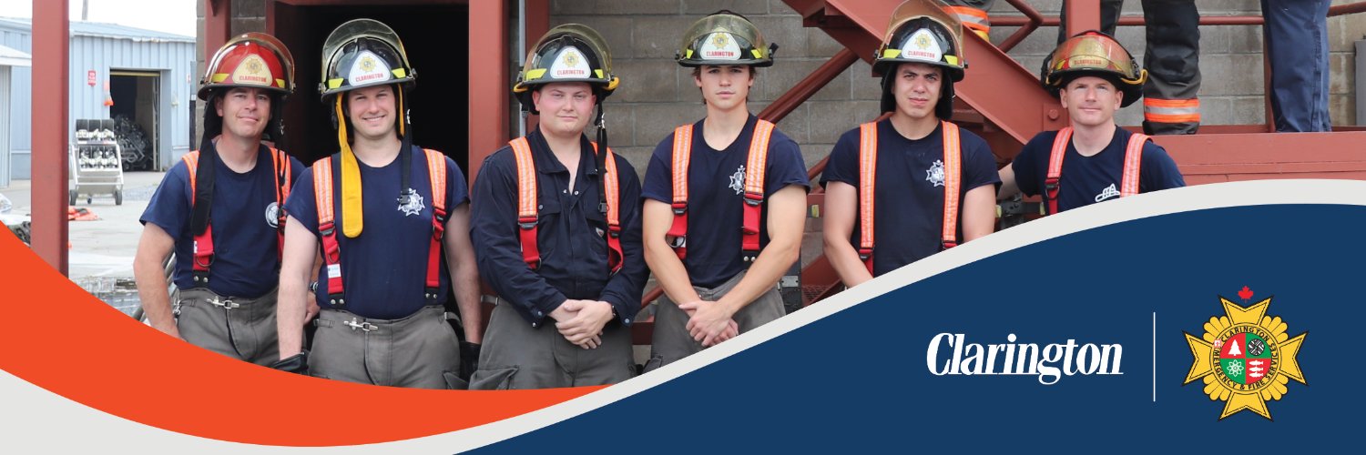Clarington Emergency and Fire Services banner