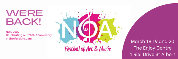 Night Of Artists banner