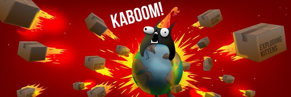 Exploding Kittens Profile Banner