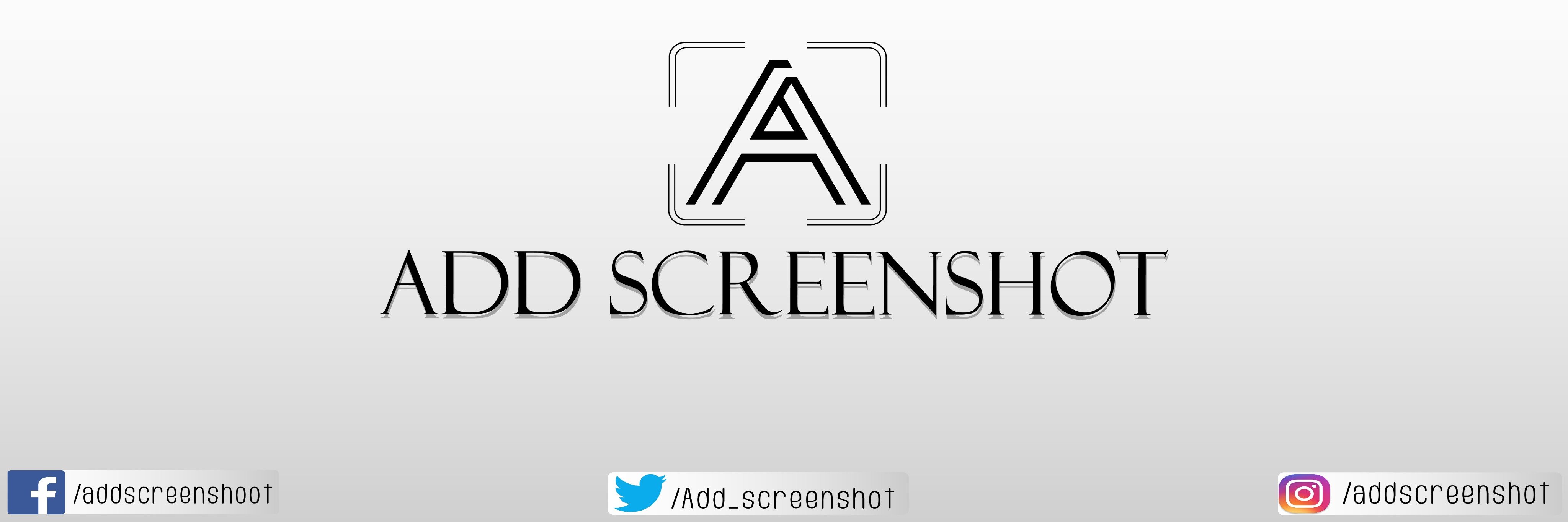 Add_screenshot's profile banner image