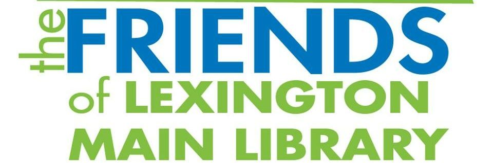 Friends of the Lexington Main Library banner