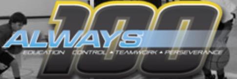 Always100Basketball banner