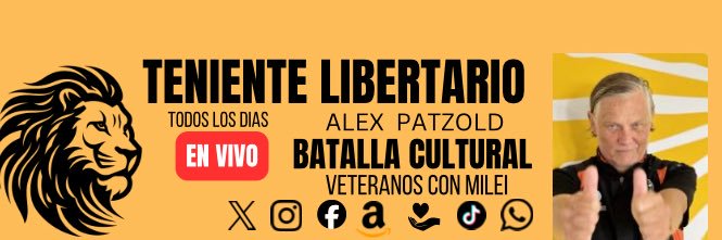 Alex Patzold💎107.500YouTube🔔TENIENTE LIBERTARIO banner