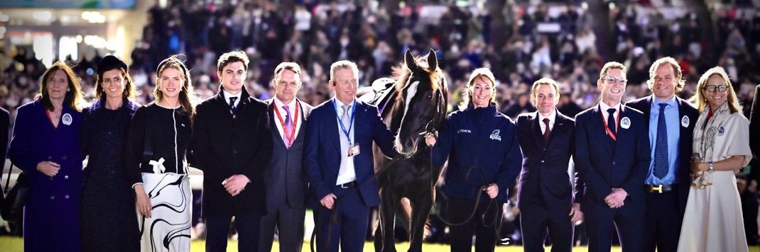 Tom Magnier Coolmore banner