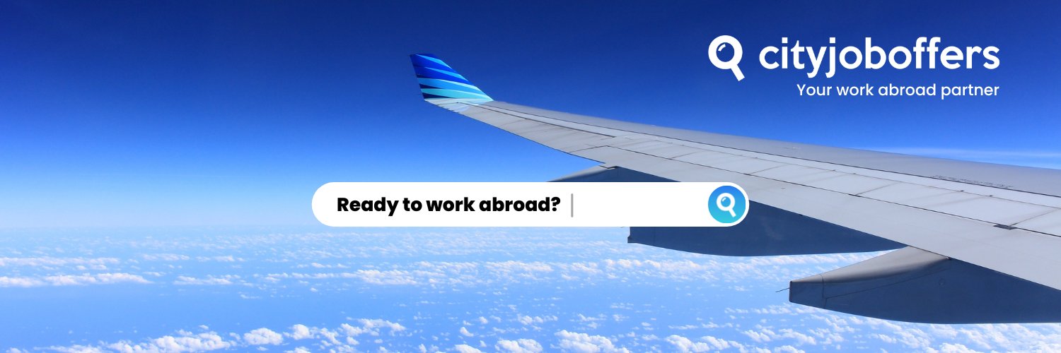 City Job Offers ✈️ banner