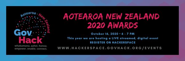 GovHackNZ Profile Banner