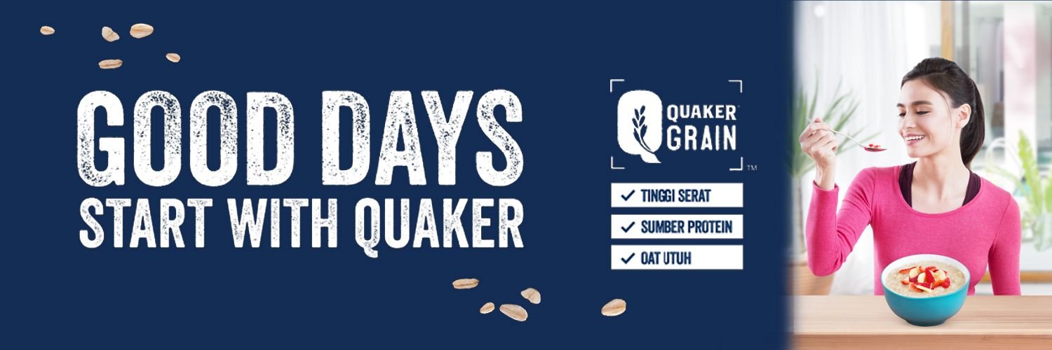 Quaker Indonesia banner