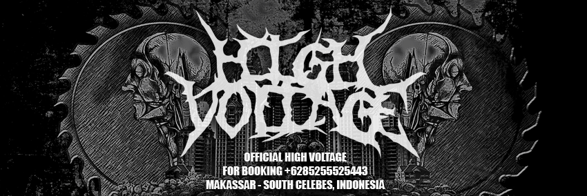 HIGH VOLTAGE banner