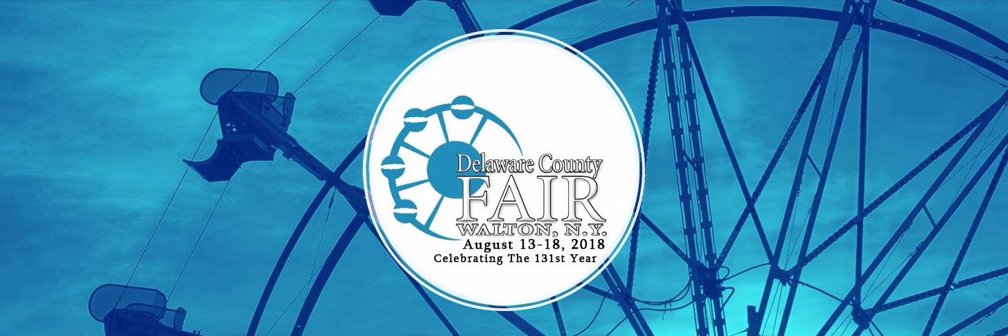 Delaware County Fair banner