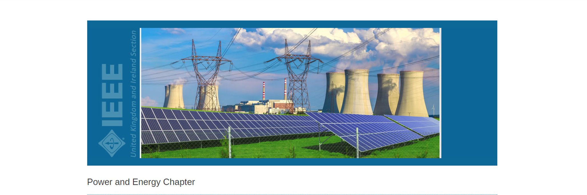 IEEE PES UKRI banner