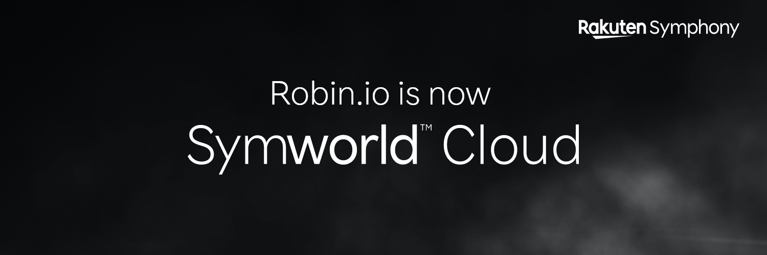 Robin.io, A Rakuten Symphony Company banner