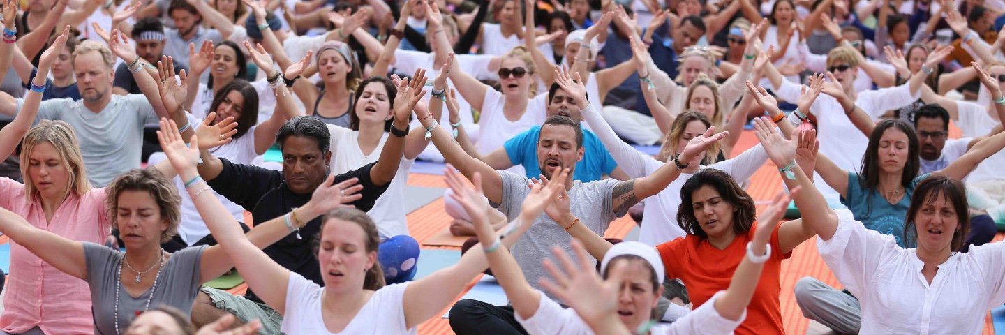 Int'l Yoga Festival banner