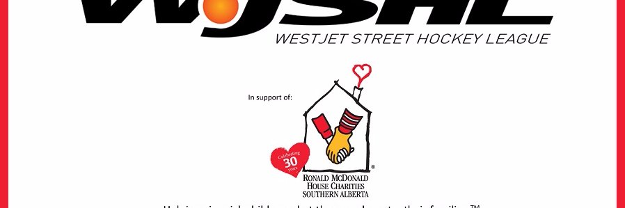 WestJet StreetHockey banner