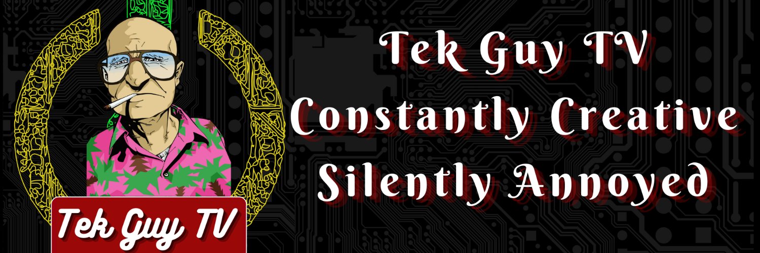 TekGuyTV's profile banner image